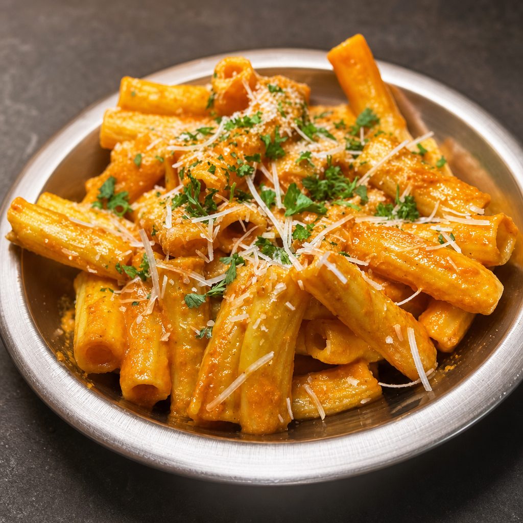 Rigatoni Alla Vodka.