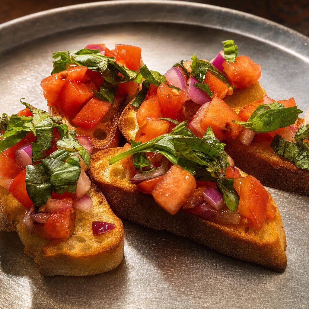 Bruschetta.
